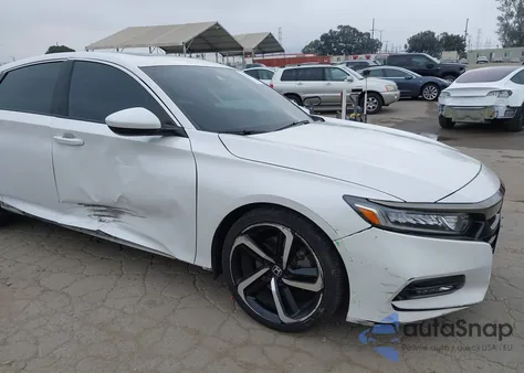 2019 Honda Accord Sport 2.0T from USA, damaged, VIN 1HGCV2F37KA009806